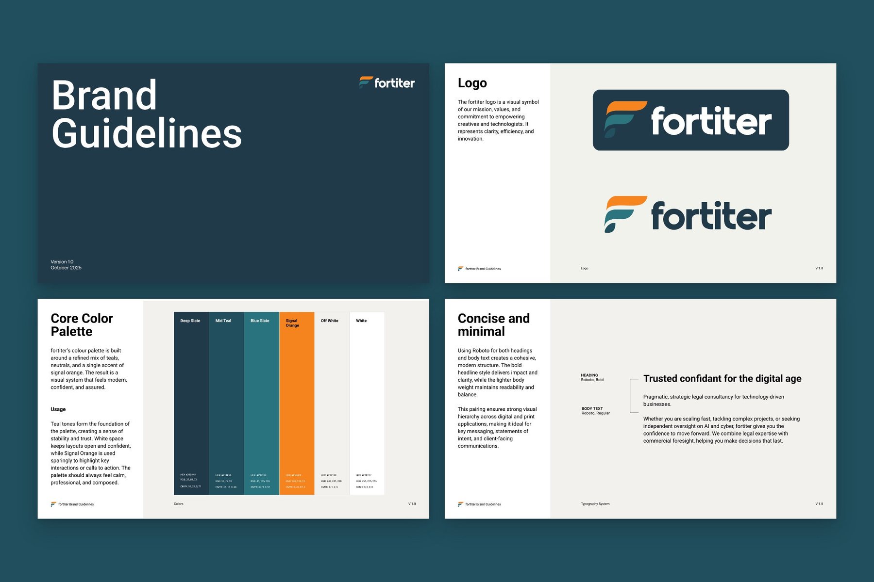 Fortiter · Brand guidelines