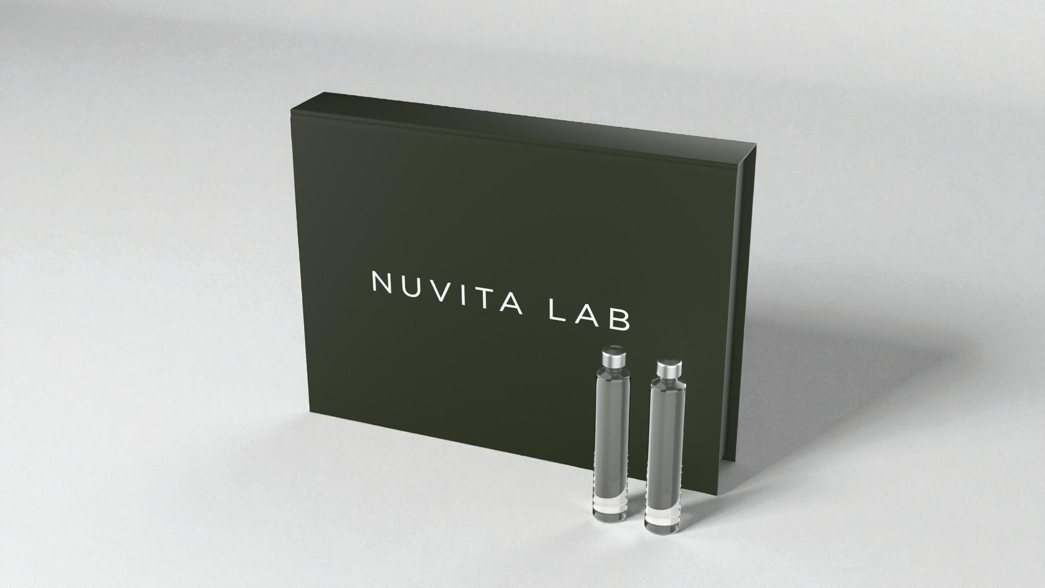 Nuvita Lab vials, clean studio
