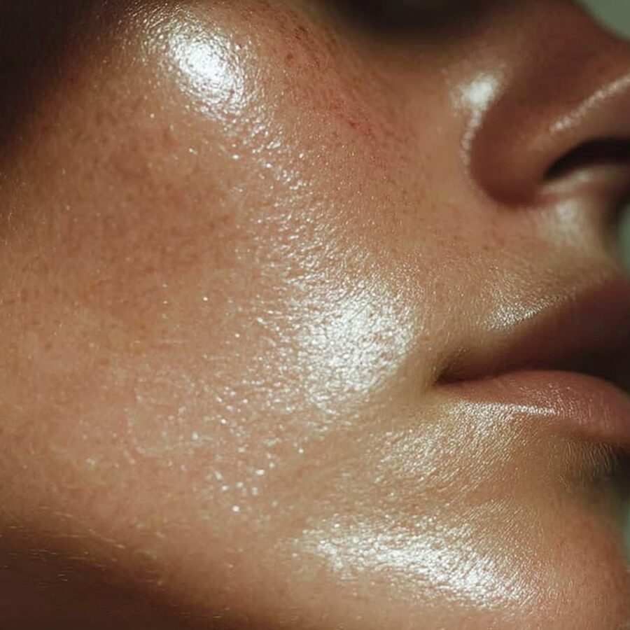 Brand library, skin close-up