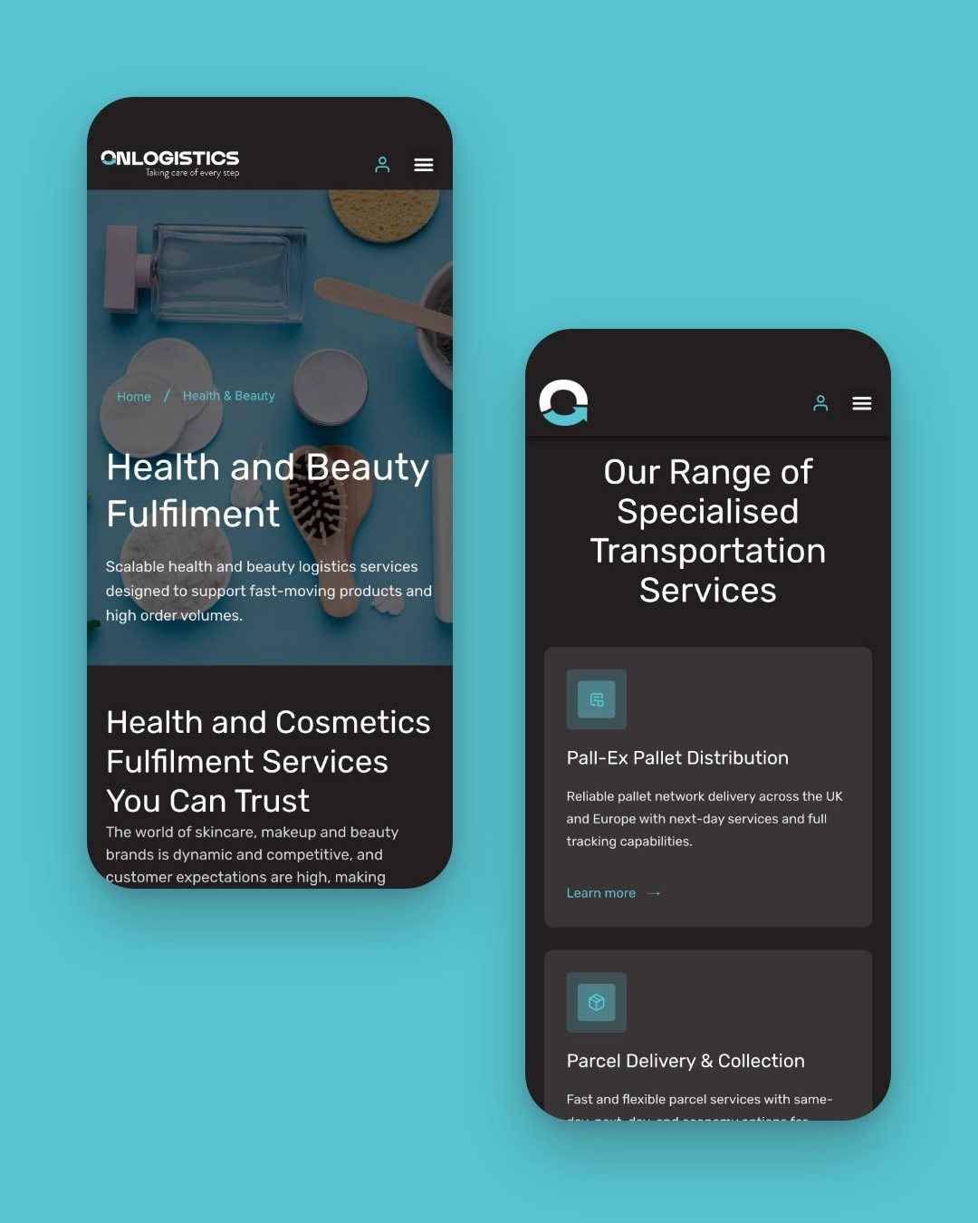 OnLogistics · Mobile
