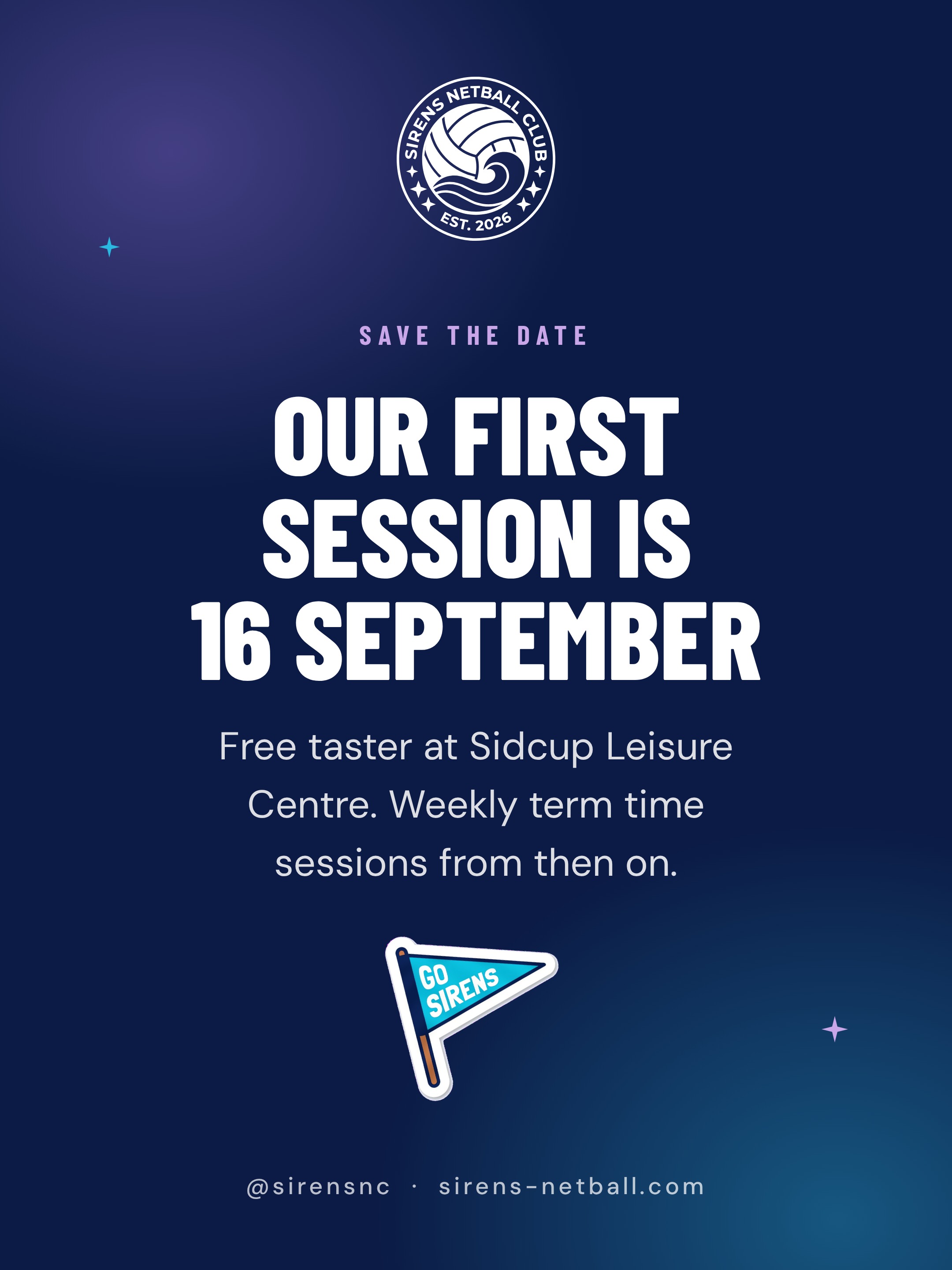 Instagram tile, our first session is 16 September