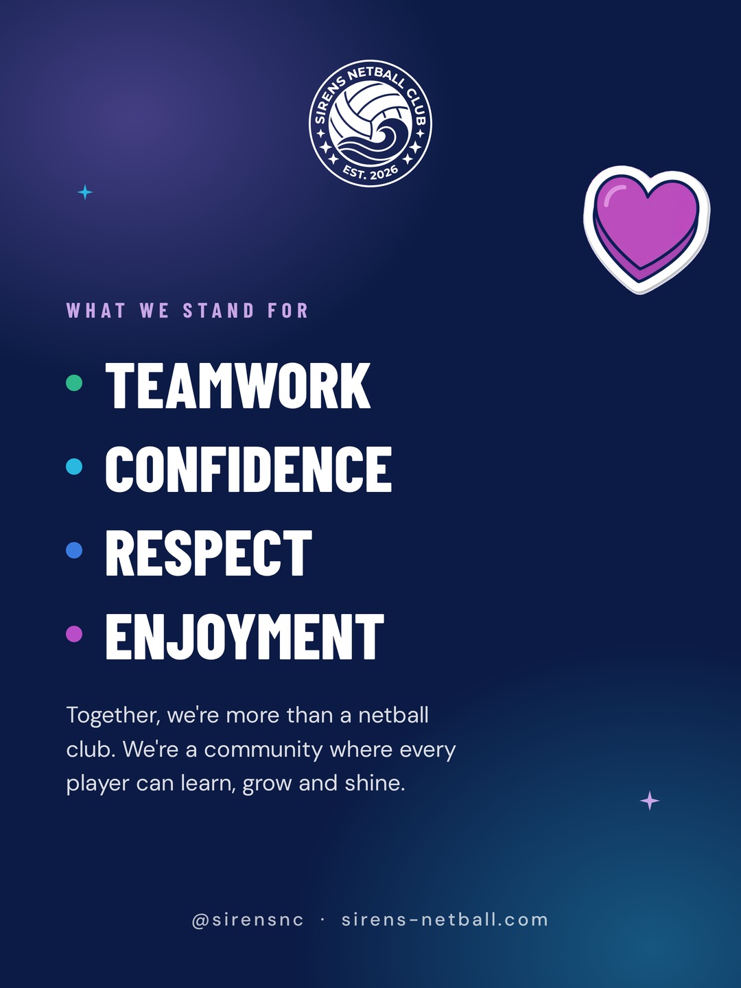 Instagram tile, what we stand for